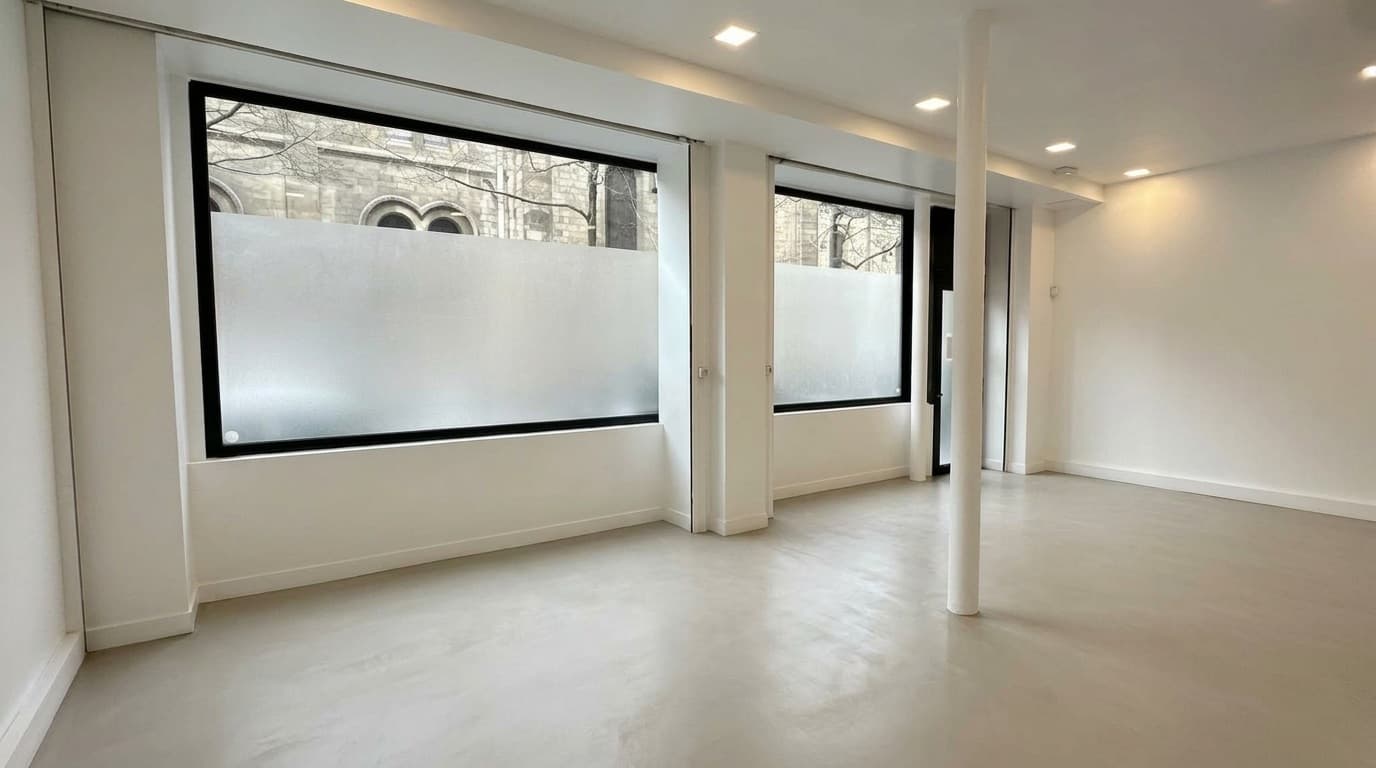 Espace exposition RDC du Loft République — galerie industrielle Paris